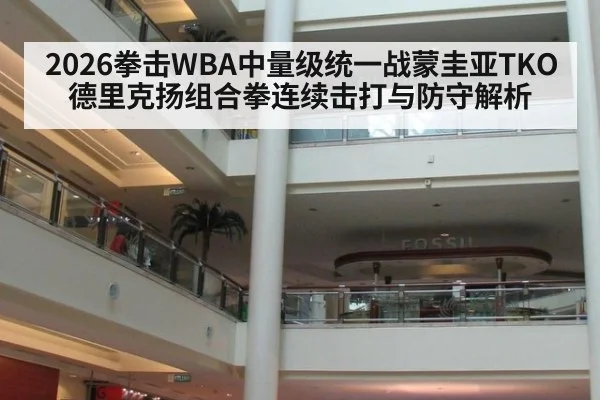 2026拳击WBA中量级统一战蒙圭亚TKO德里克扬组合拳连续击打与防守解析